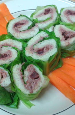 Makis de paté con el Rollo Loco La Piara