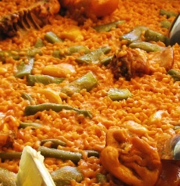 receta de paella valenciana